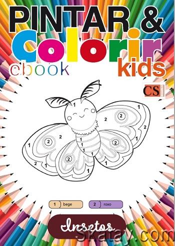 Pintar & Colorir Kids - Insetos (2024)